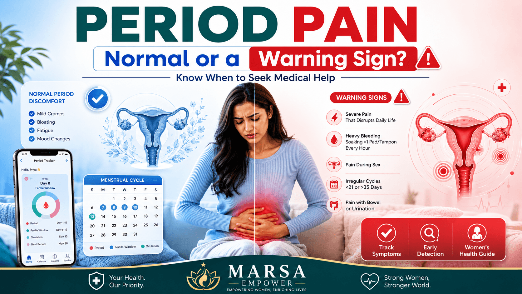 Period Pain Ki Samjhdari: Normal Kab Hai Aur Madad Kab Leen