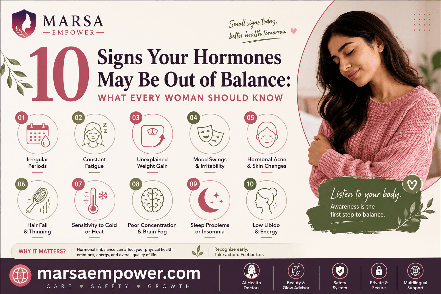 10 Signs Your Hormones May Be Out of Balance: What Every Woman Should Know