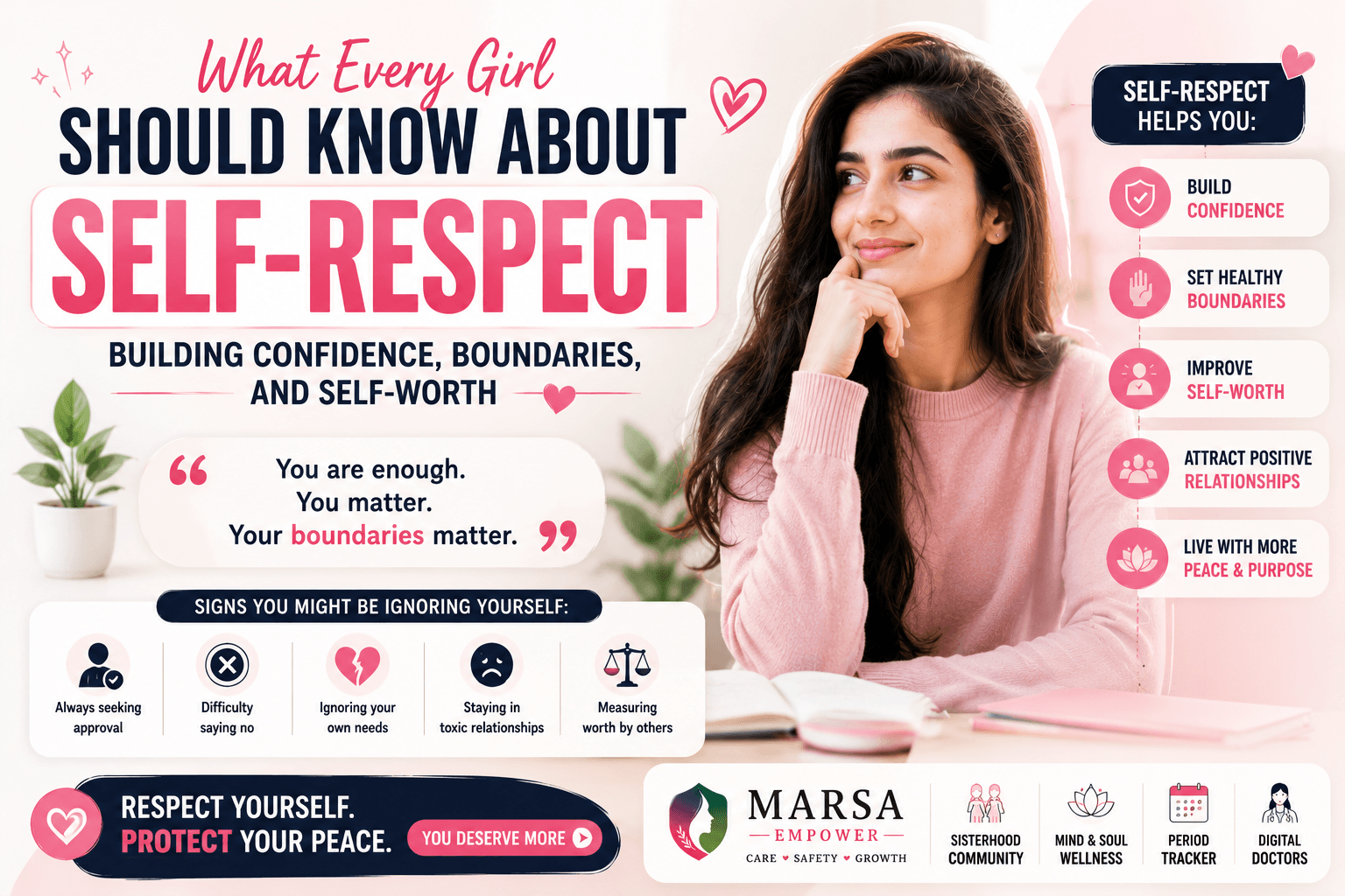 Empowering Every Girl: Mastering the Art of Self-Respect