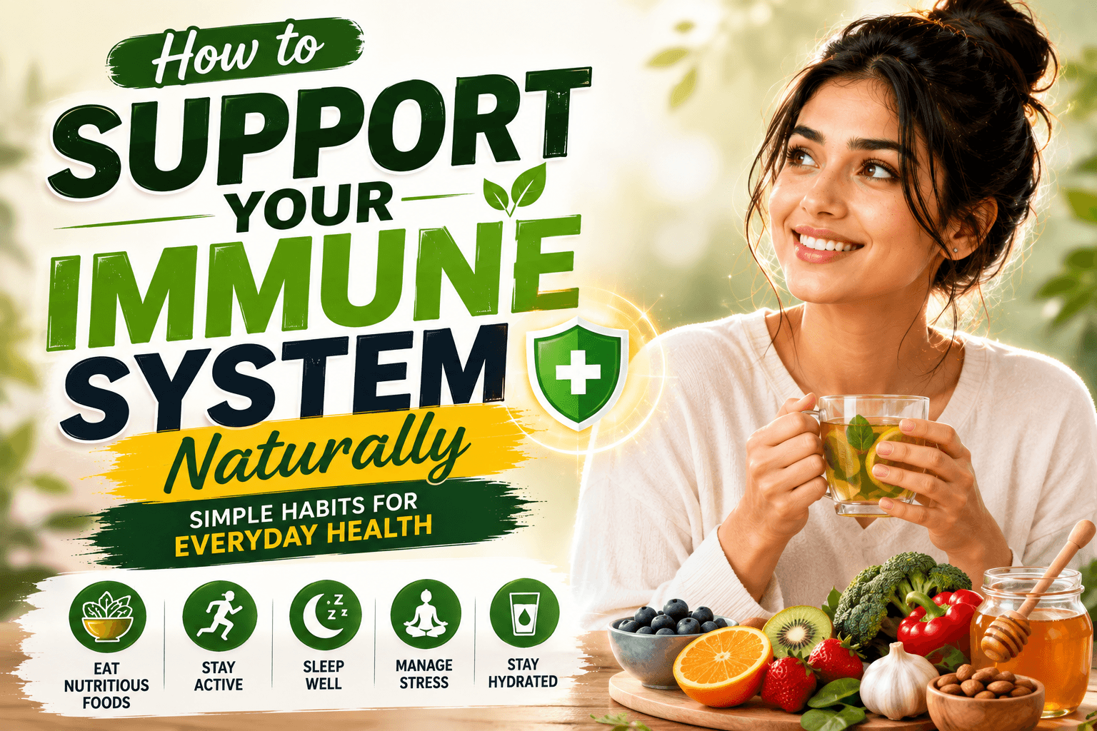 How to Support Your Immune System Naturally: Simple Habits for Everyday Health