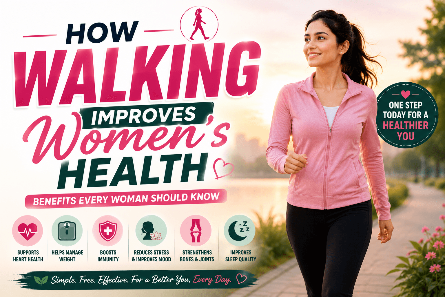 How Walking Improves Women's Health: Benefits Every Woman Should Know
