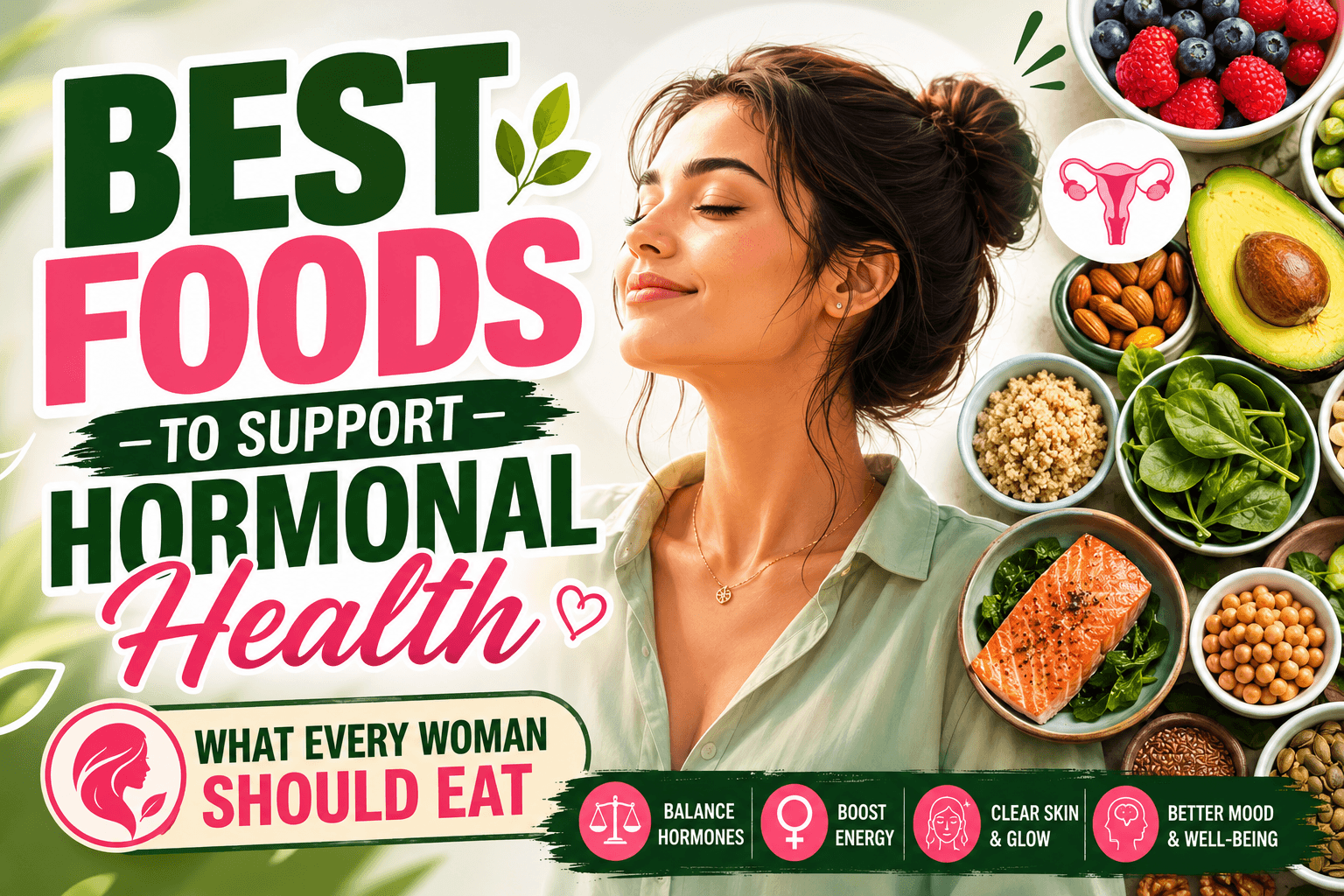 Best Foods to Support Hormonal Health: What Every Woman Should Eat