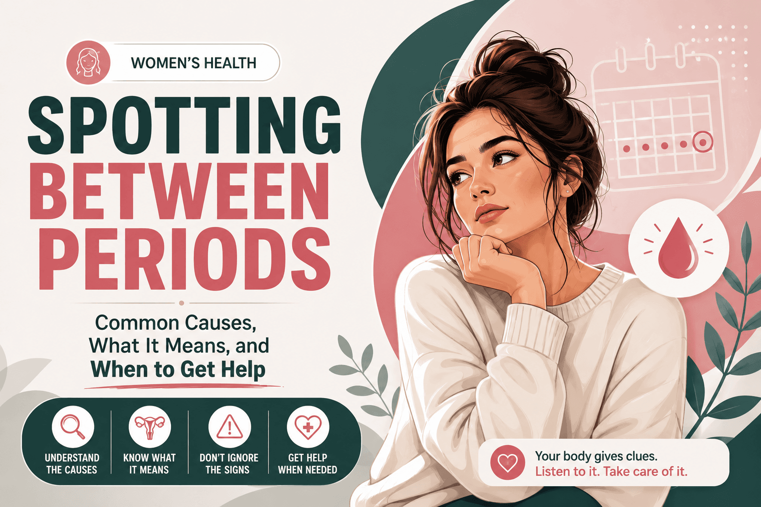 Spotting Between Periods: Common Causes, What It Means, and When to Get Help