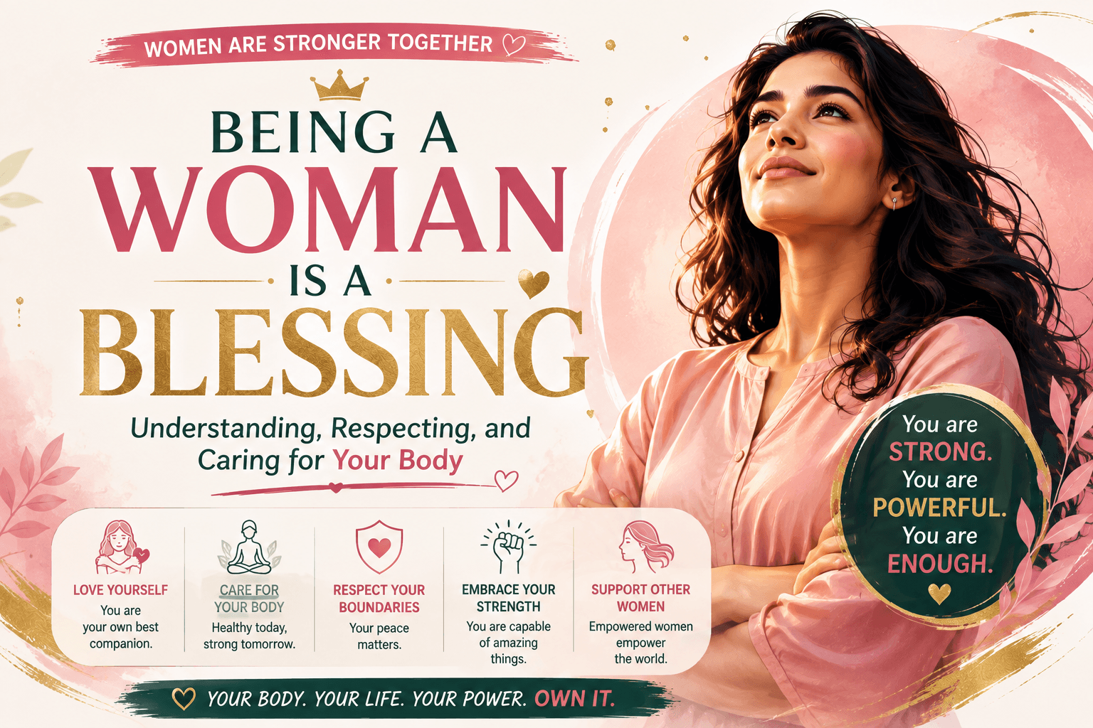Being a Woman Is a Blessing: Understanding, Respecting, and Caring for Your Body