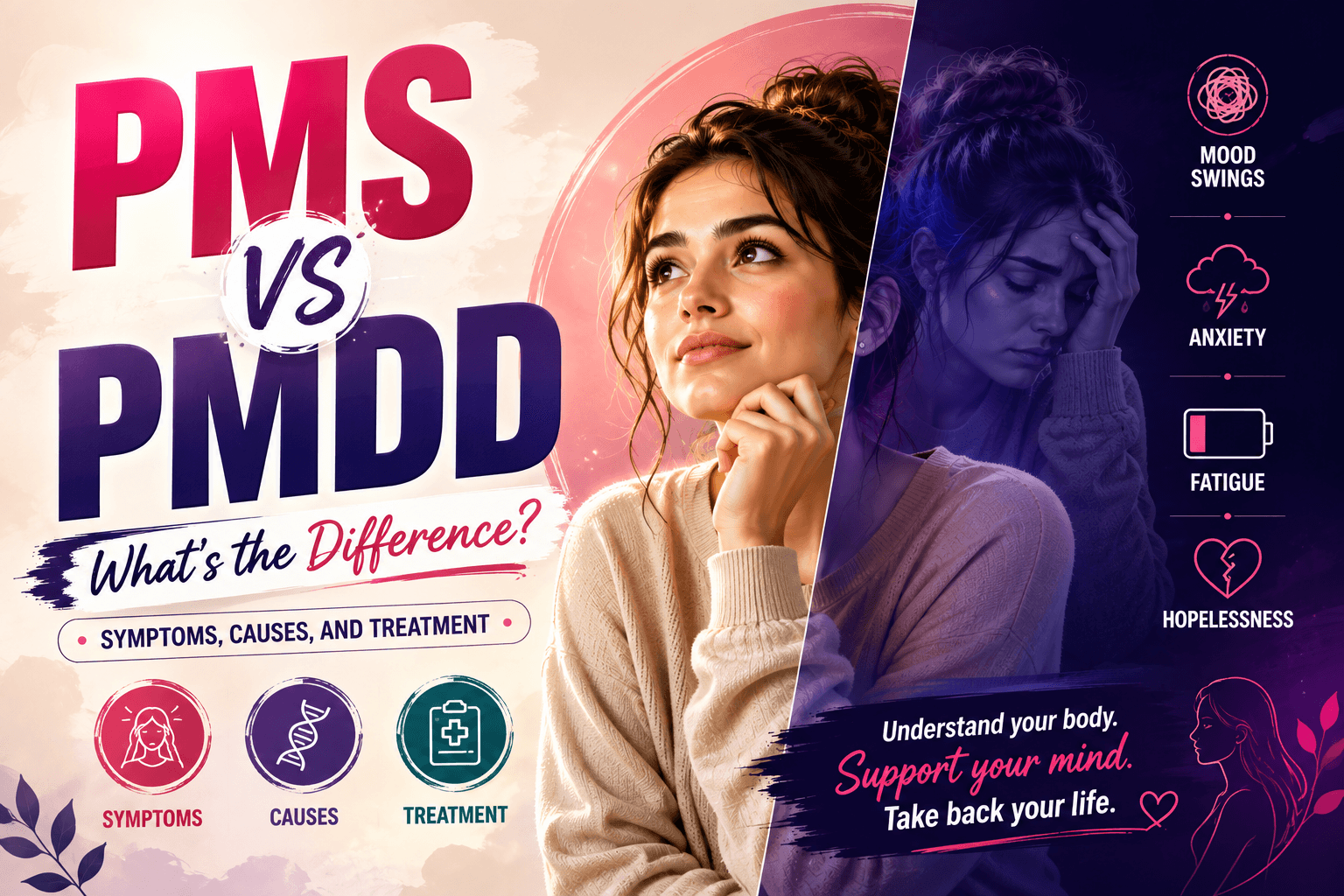 Understanding PMS vs PMDD: Symptoms and Treatments