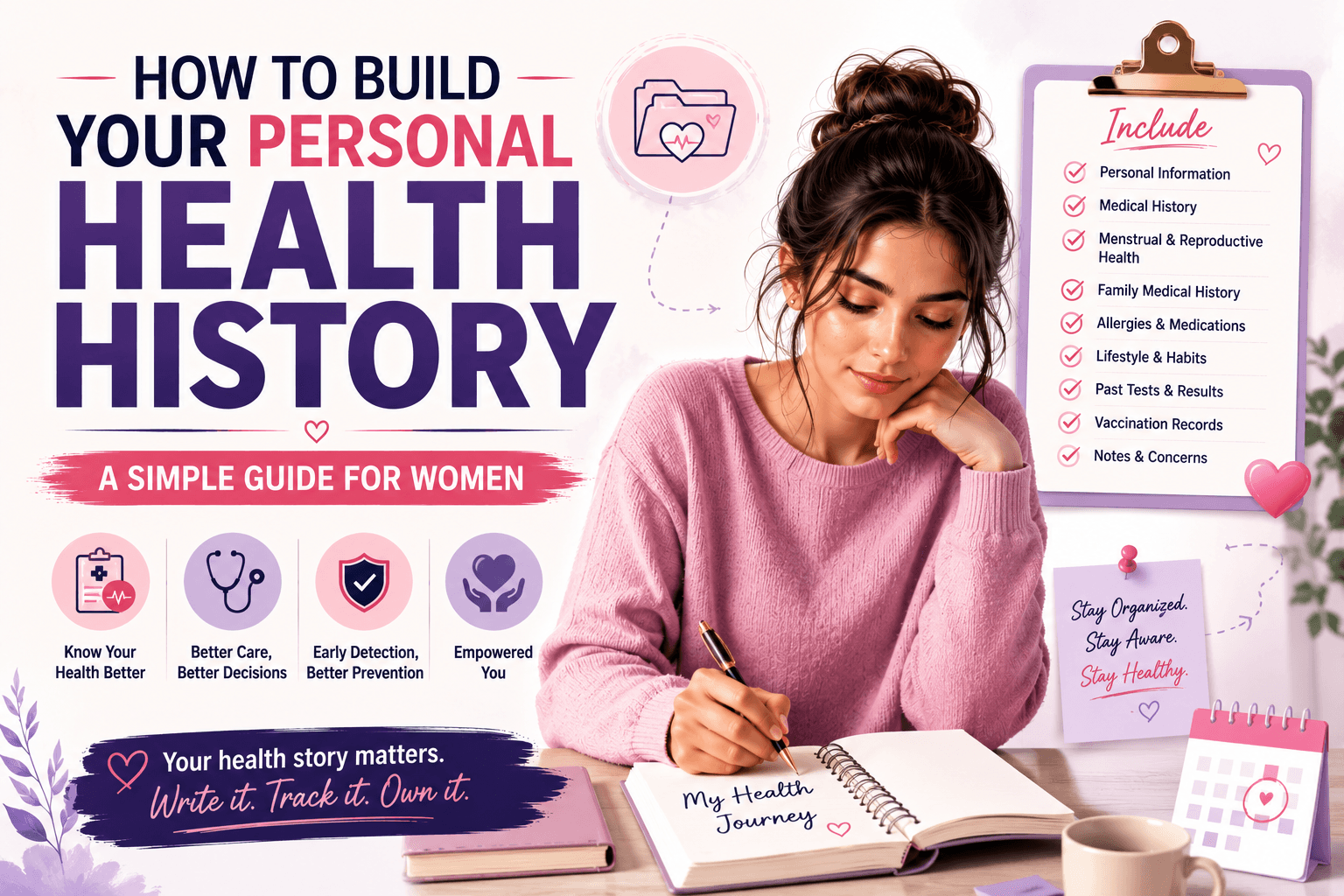 How to Build Your Personal Health History: A Complete Guide for Women