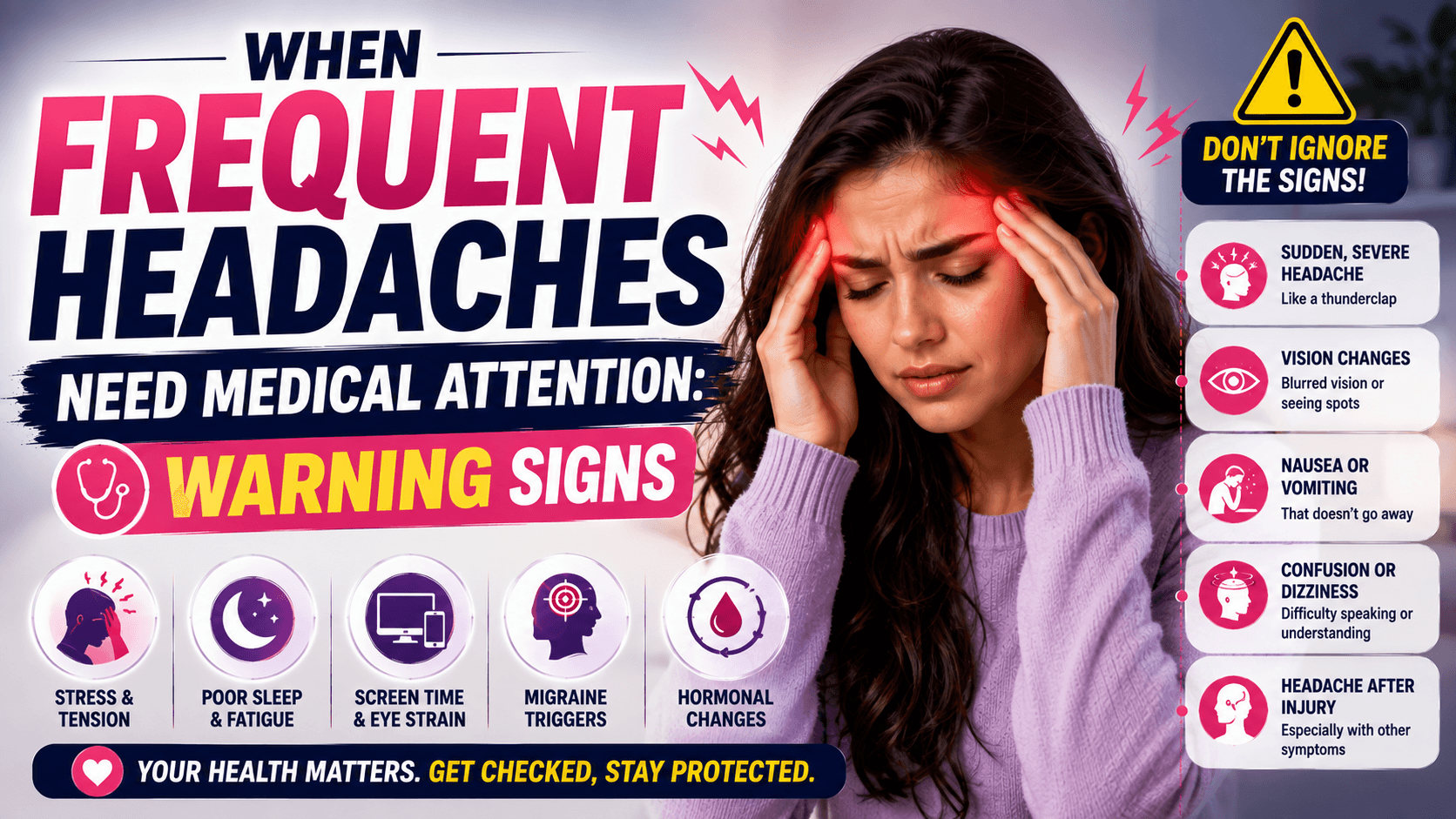 When Frequent Headaches Need Medical Attention: Warning Signs
