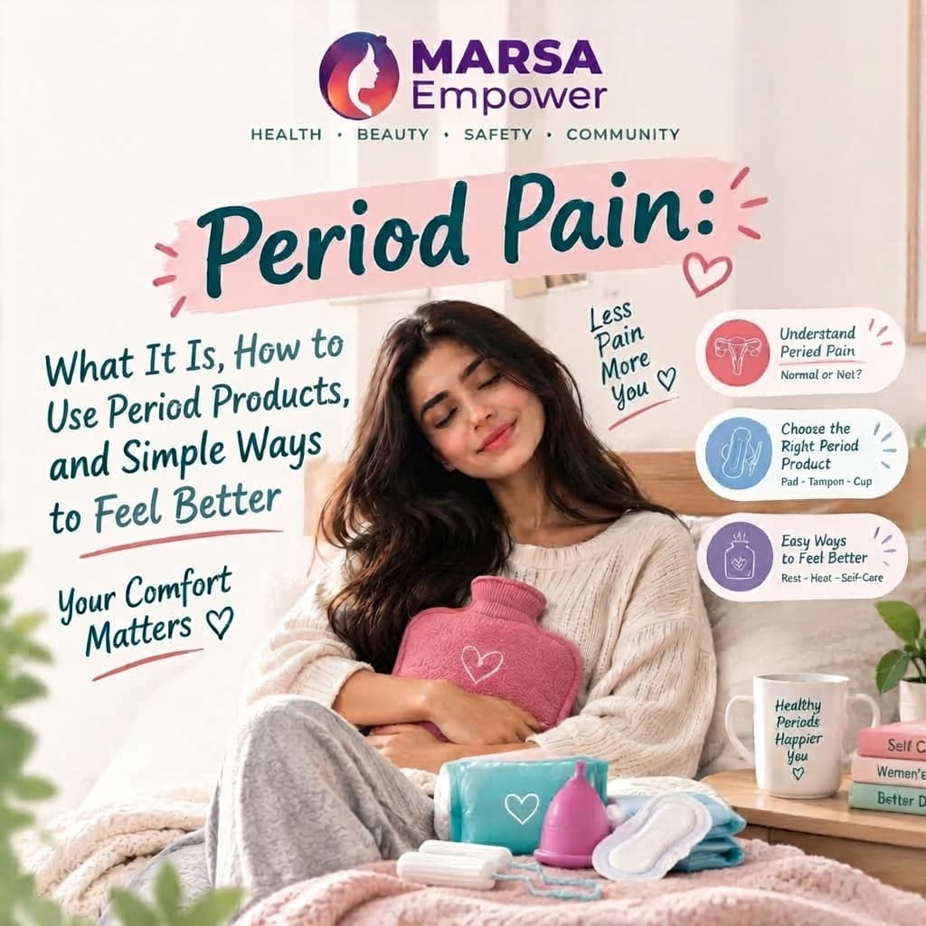 Period Pain: What It Is, How to Use Period Products, and Simple Ways to Feel Better