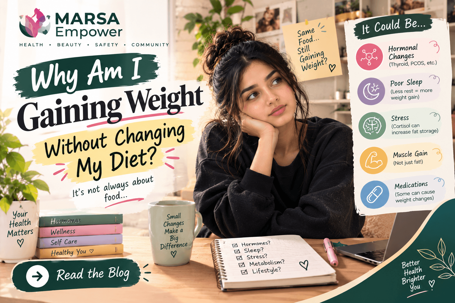 Why Am I Gaining Weight Without Changing My Diet?