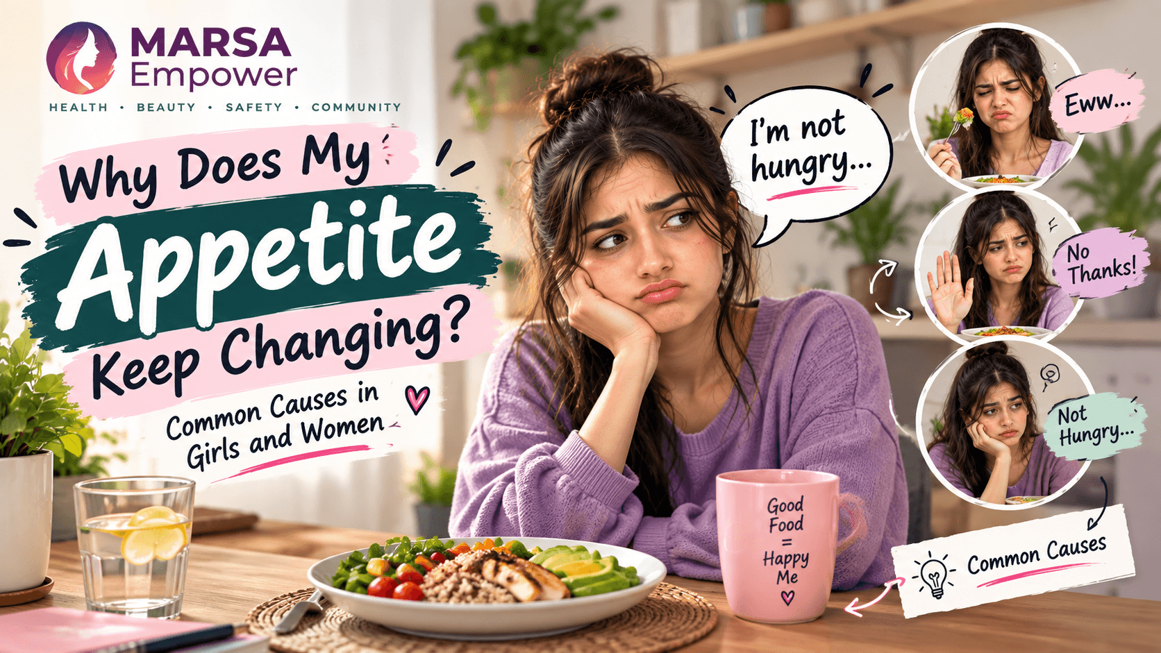 Why Does My Appetite Keep Changing? Common Causes in Girls and Women