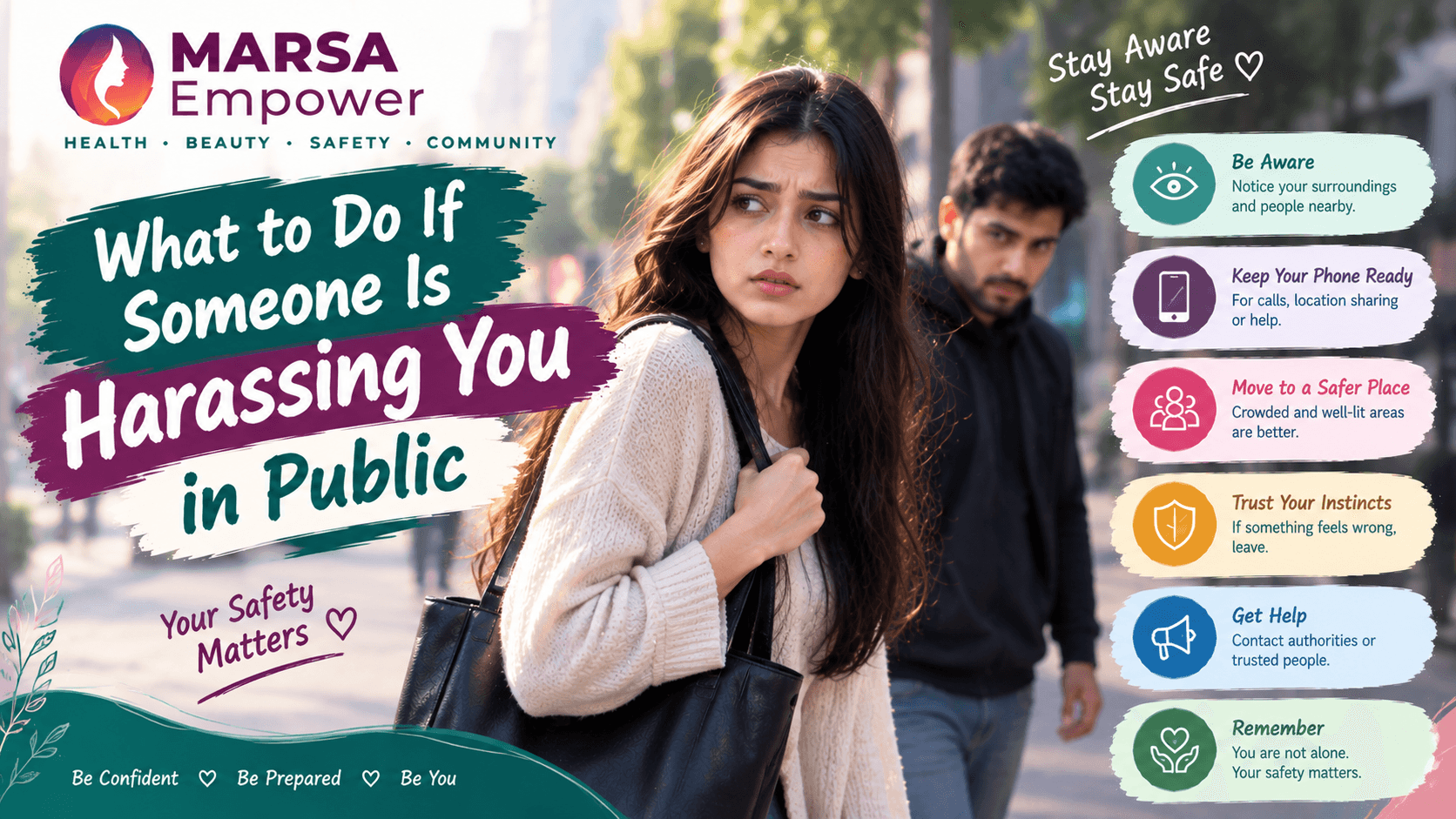 What to Do If Someone Is Harassing You in Public