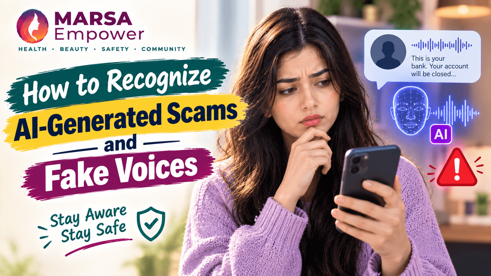 How to Recognize AI-Generated Scams and Fake Voices